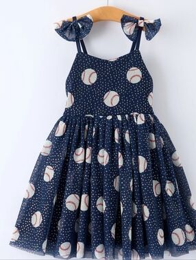 Boutique Baseball Summer Dress